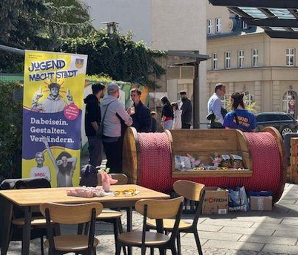 Infostand Jugendbeirat Reichenbach/Vogtland